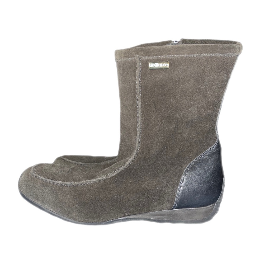 GEOX women’s suede black boots size 39